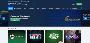 FanDuel Casino Desksite
