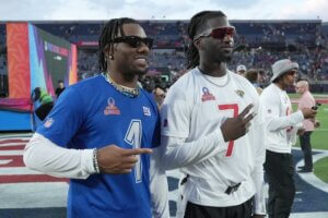 Brian Thomas Jr. and Malik Nabers were former teammates at LSU. Could they reunite with the Giants?
