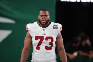 NY Giants fans were unhappy with Evan Neal re-signing in free agency.