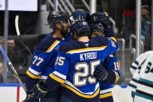 Islanders Trade Rumors: Jordan Kyrou and Robert Thomas are among the top targets at the 2026 NHL trade deadline.