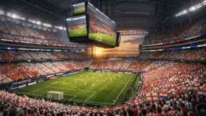 England vs Croatia World Cup 2026 match at AT&T Stadium in Arlington, Texas