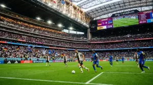 Germany vs Curacao World Cup 2026 match at NRG Stadium in Houston