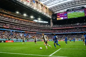 Germany vs Curacao World Cup 2026 match at NRG Stadium in Houston