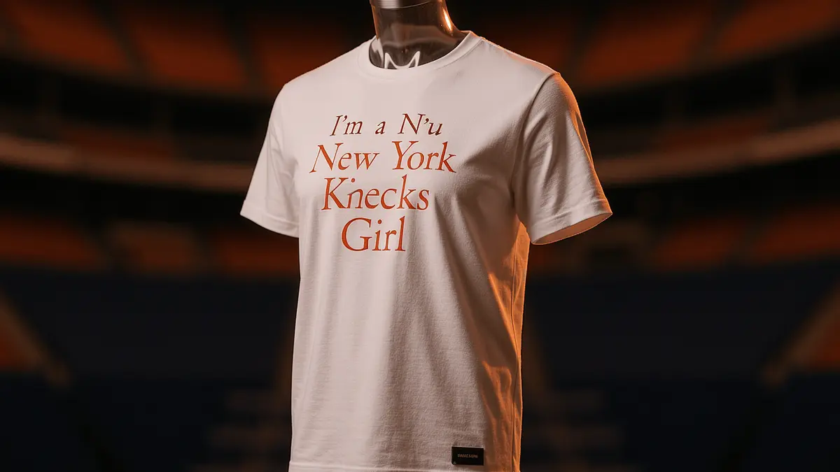 Little-Known Designer's $295 'Knicks Girl' T-Shirt Is Now Sold at MSG - NY Sports Day