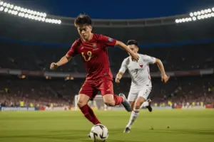 South Korea vs Czech Republic World Cup 2026 soccer match action with players competing for the ball