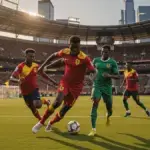 Belgium vs Senegal World Cup 2026 Round of 32 match action at Lumen Field Seattle