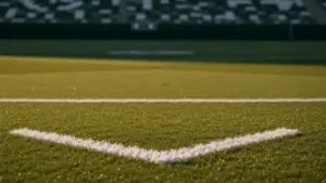 Empty cornerback position on NFL football field representing Jets defensive secondary crisis