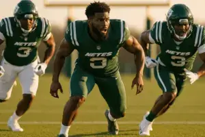 Three New York Jets rookies training intensely during OTAs spring practice session