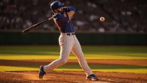 Juan Soto batting for the New York Mets during his All-Star caliber 2025 season